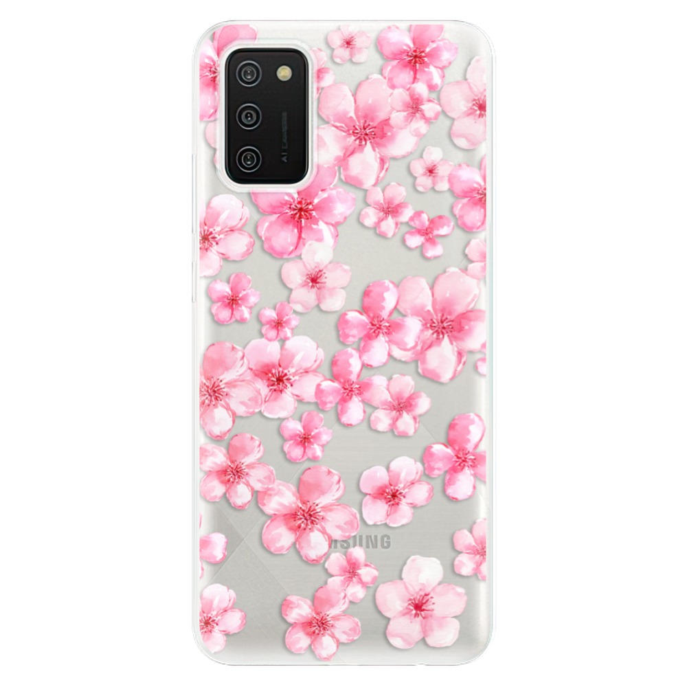 Odolné silikonové pouzdro iSaprio - Flower Pattern 05 - Samsung Galaxy A02s