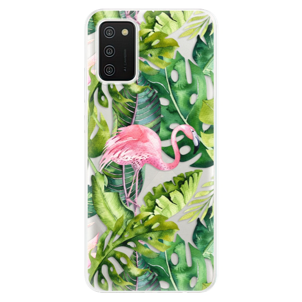 Odolné silikonové pouzdro iSaprio - Jungle 02 na mobil Samsung Galaxy A02s - výprodej