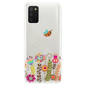 Odolné silikonové pouzdro iSaprio - Bee 01 na mobil Samsung Galaxy A02s
