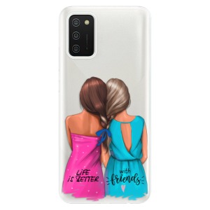 Odolné silikonové pouzdro iSaprio - Best Friends na mobil Samsung Galaxy A02s