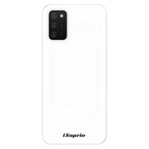 Odolné silikonové pouzdro iSaprio - 4Pure - bílé na mobil Samsung Galaxy A02s