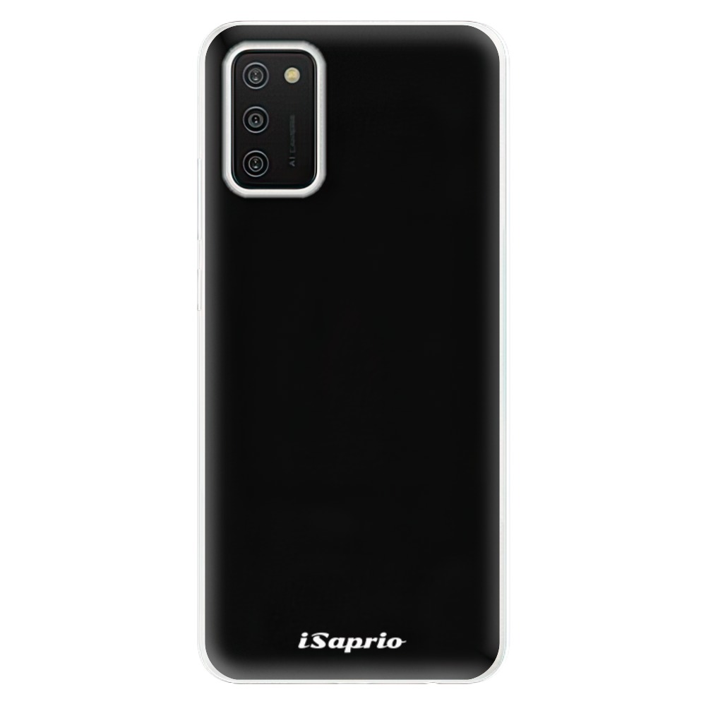Odolné silikonové pouzdro iSaprio - 4Pure - černý - Samsung Galaxy A02s