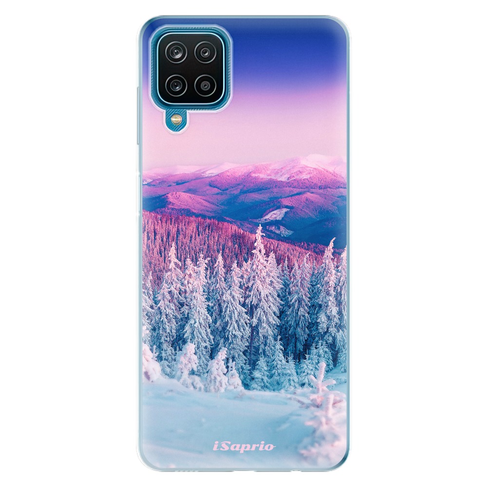 Odolné silikonové pouzdro iSaprio - Winter 01 na mobil Samsung Galaxy A12 (Odolný silikonový kryt, obal, pouzdro iSaprio - Winter 01 na mobilní telefon Samsung Galaxy A12)