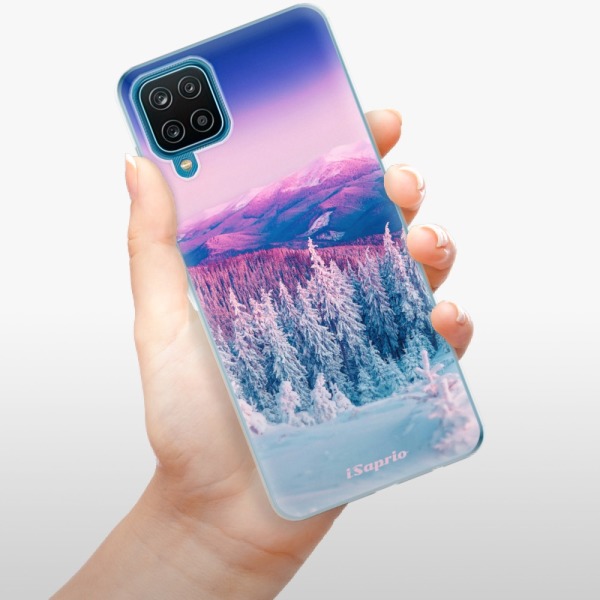 Silikonové pouzdro iSaprio - Samsung Galaxy A12 - Winter 01