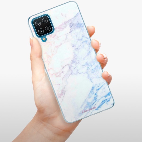 Silikonové pouzdro iSaprio - Samsung Galaxy M12 - Raibow Marble 10