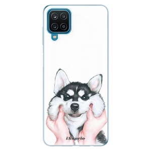 Silikonové pouzdro iSaprio - Samsung Galaxy A12 - Malamute 01