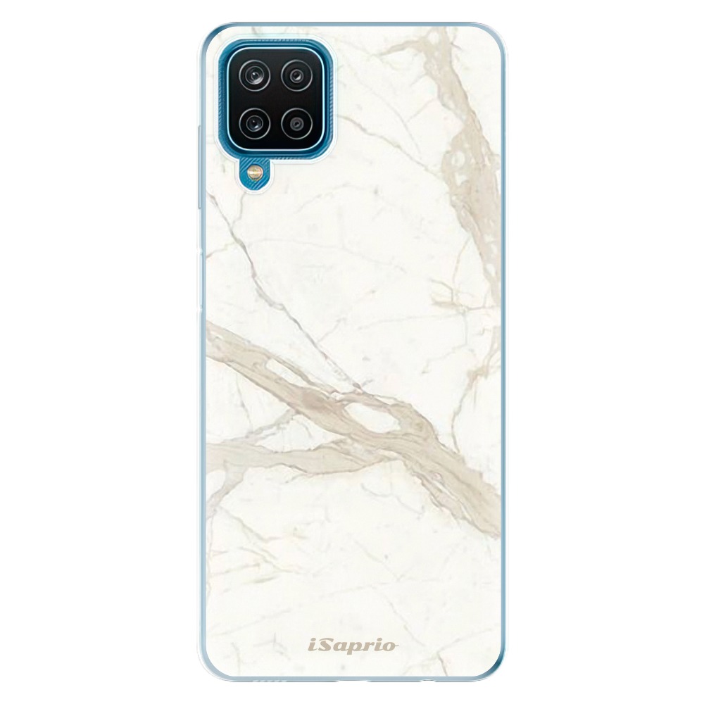 Odolné silikonové pouzdro iSaprio - Marble 12 - Samsung Galaxy A12