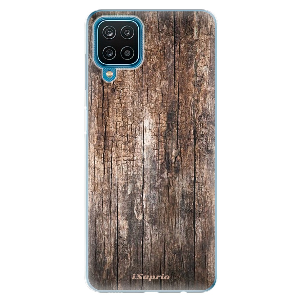 Odolné silikonové pouzdro iSaprio - Wood 11 - Samsung Galaxy A12