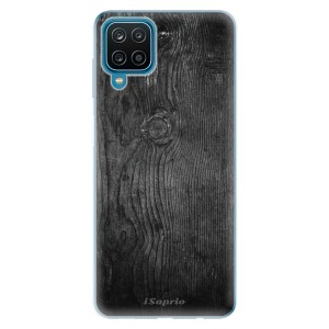 Odolné silikonové pouzdro iSaprio - Black Wood 13 na mobil Samsung Galaxy M12
