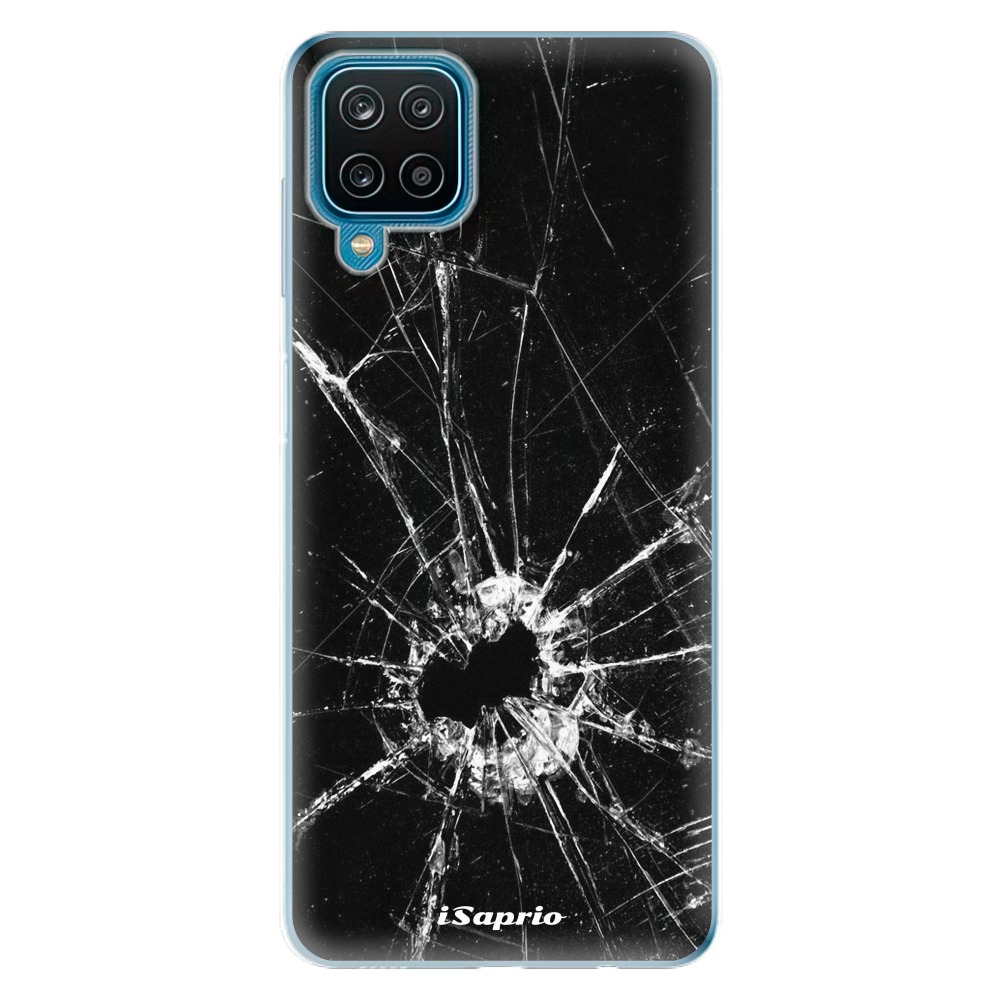 Odolné silikonové pouzdro iSaprio - Broken Glass 10 na mobil Samsung Galaxy A12 (Odolný silikonový kryt, obal, pouzdro iSaprio - Broken Glass 10 na mobilní telefon Samsung Galaxy A12)