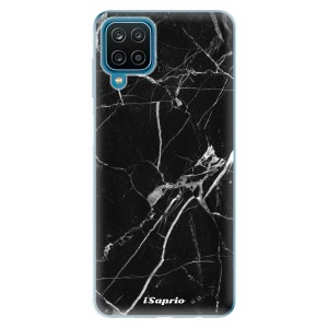 Odolné silikonové pouzdro iSaprio - Black Marble 18 na mobil Samsung Galaxy M12