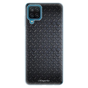 Silikonové pouzdro iSaprio - Samsung Galaxy A12 - Metal 01