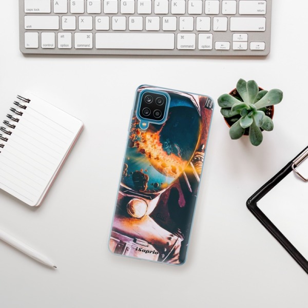 Silikonové pouzdro iSaprio - Samsung Galaxy A12 - Astronaut 01