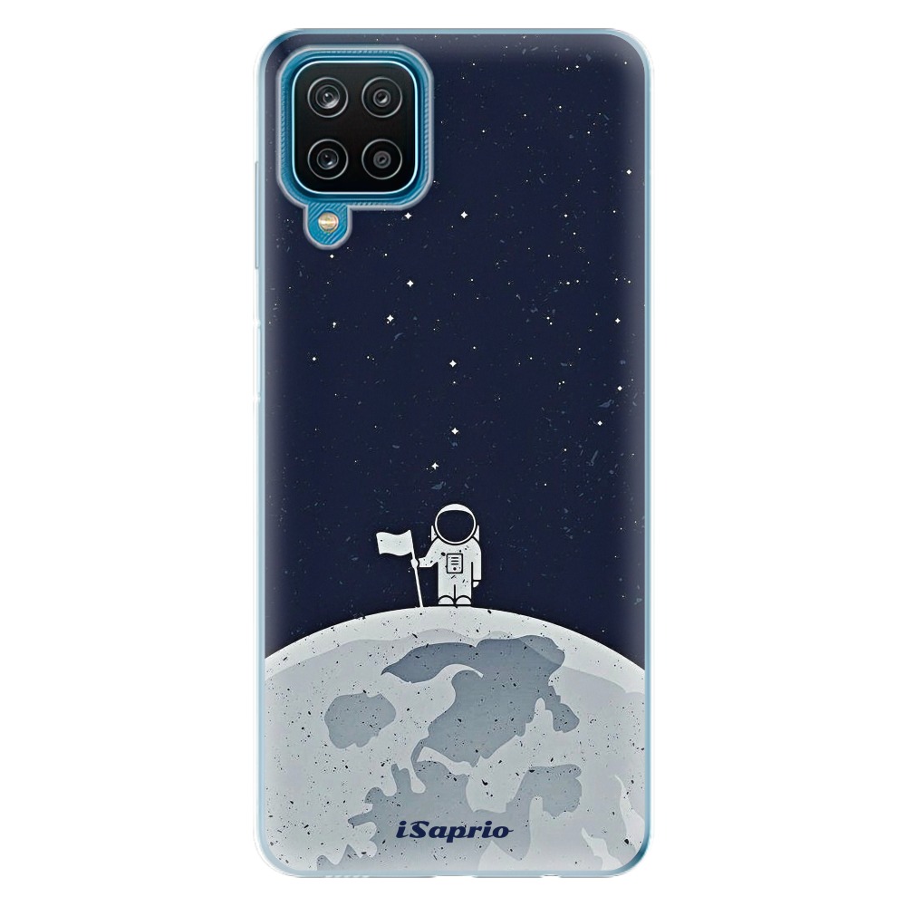Odolné silikonové pouzdro iSaprio - On The Moon 10 - Samsung Galaxy A12