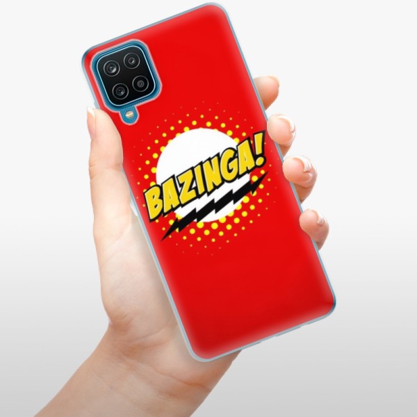 Silikonové pouzdro iSaprio - Samsung Galaxy A12 - Bazinga 01