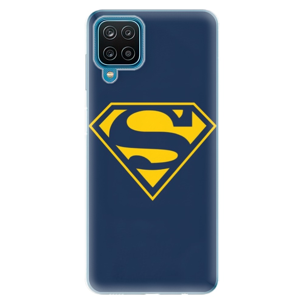 Odolné silikonové pouzdro iSaprio - Superman 03 na mobil Samsung Galaxy A12 (Odolný silikonový kryt, obal, pouzdro iSaprio - Superman 03 na mobilní telefon Samsung Galaxy A12)