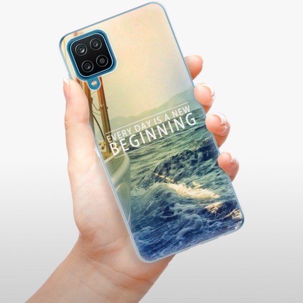 Silikonové pouzdro iSaprio - Samsung Galaxy A12 - Beginning