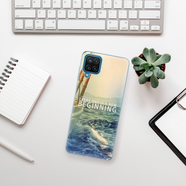 Silikonové pouzdro iSaprio - Samsung Galaxy A12 - Beginning