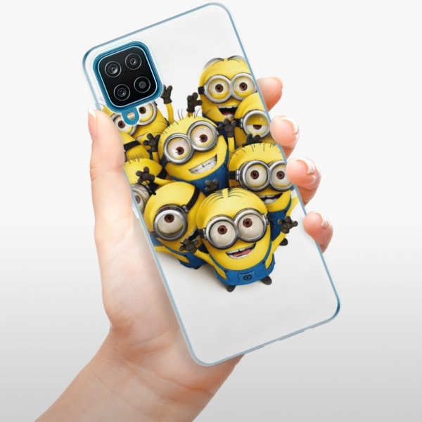 Silikonové pouzdro iSaprio - Samsung Galaxy A12 - Mimons 01
