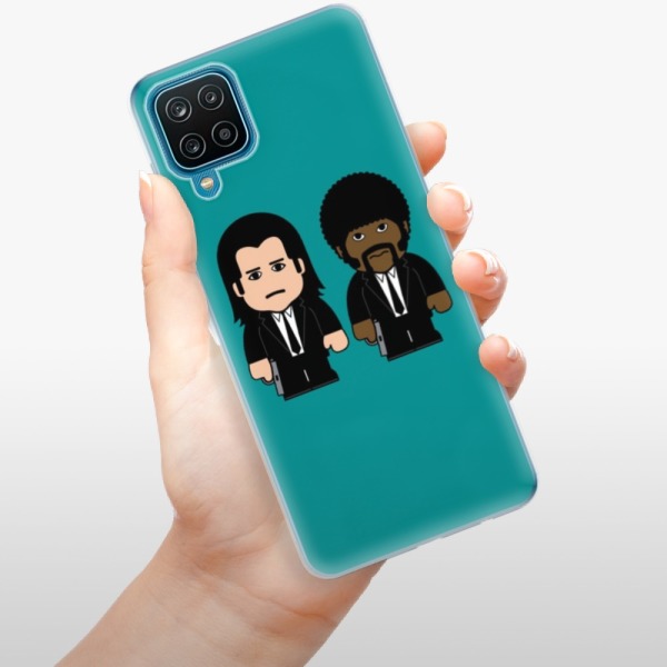 Silikonové pouzdro iSaprio - Samsung Galaxy A12 - Pulp Fiction