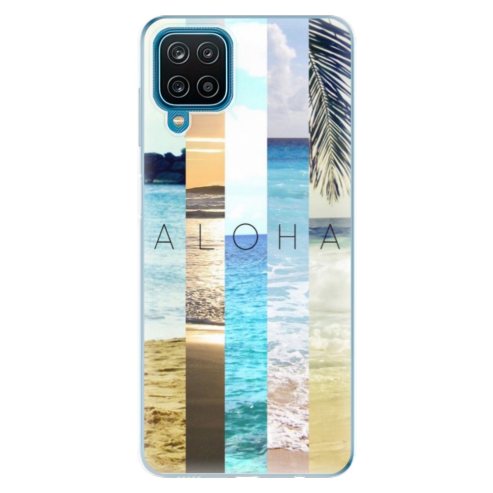Odolné silikonové pouzdro iSaprio - Aloha 02 na mobil Samsung Galaxy A12 (Odolný silikonový kryt, obal, pouzdro iSaprio - Aloha 02 na mobilní telefon Samsung Galaxy A12)