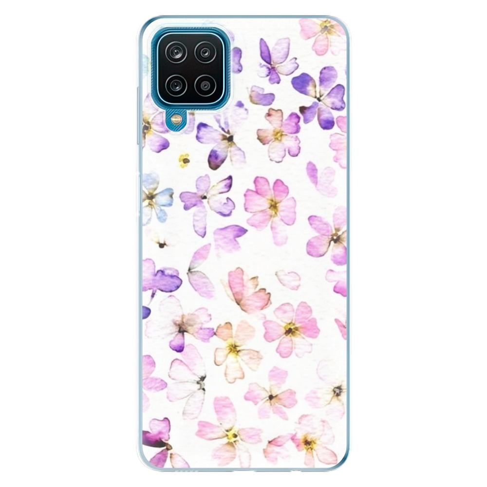 Odolné silikonové pouzdro iSaprio - Wildflowers na mobil Samsung Galaxy A12 (Odolný silikonový kryt, obal, pouzdro iSaprio - Wildflowers na mobilní telefon Samsung Galaxy A12)