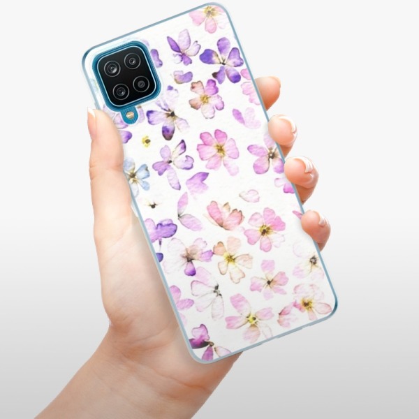 Silikonové pouzdro iSaprio - Samsung Galaxy A12 - Wildflowers