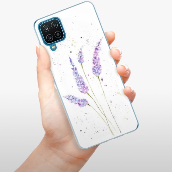 Silikonové pouzdro iSaprio - Samsung Galaxy A12 - Lavender