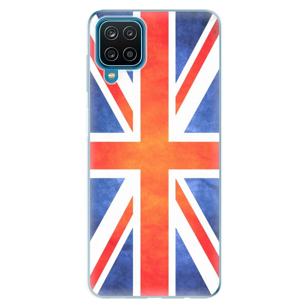 Odolné silikonové pouzdro iSaprio - UK Flag - Samsung Galaxy A12
