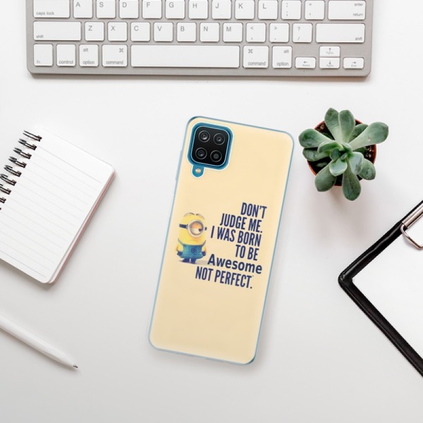 Silikonové pouzdro iSaprio - Samsung Galaxy A12 - Be Awesome