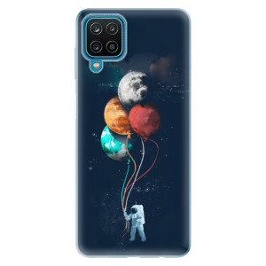 Odolné silikonové pouzdro iSaprio - Balloons 02 na mobil Samsung Galaxy M12