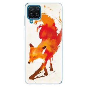 Silikonové pouzdro iSaprio - Samsung Galaxy A12 - Fast Fox