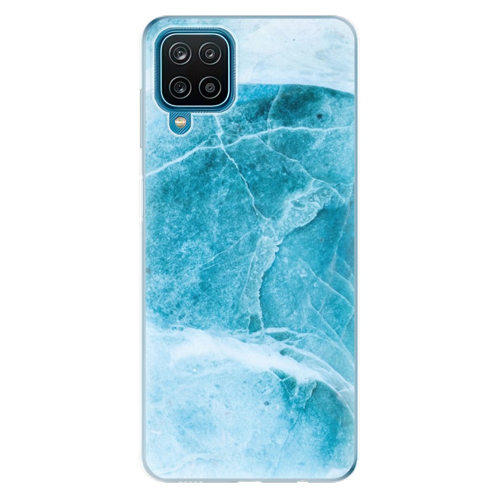 Odolné silikonové pouzdro iSaprio - Blue Marble na mobil Samsung Galaxy A12 (Odolný silikonový kryt, obal, pouzdro iSaprio - Blue Marble na mobilní telefon Samsung Galaxy A12)