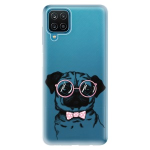 Silikonové pouzdro iSaprio - Samsung Galaxy A12 - The Pug