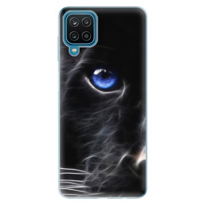 Odolné silikonové pouzdro iSaprio - Black Puma na mobil Samsung Galaxy M12