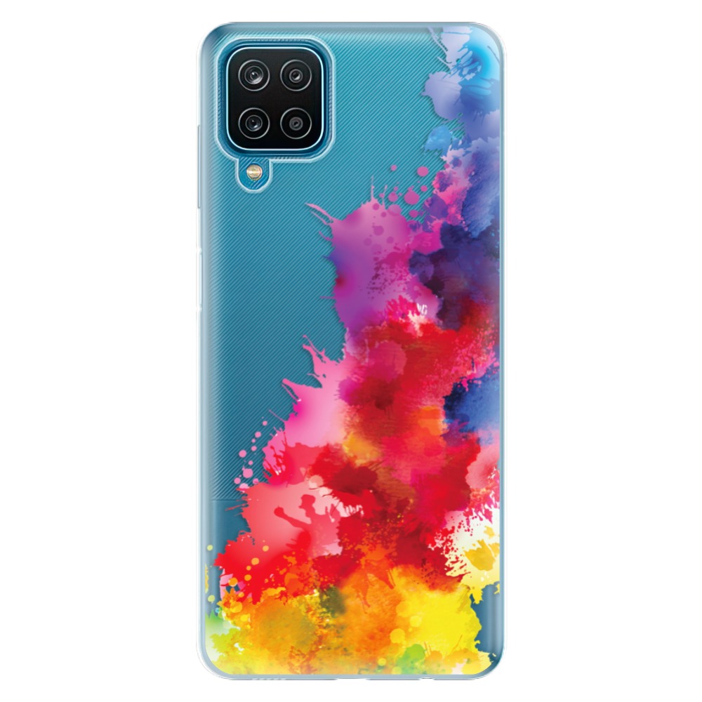 Odolné silikonové pouzdro iSaprio - Color Splash 01 na mobil Samsung Galaxy A12 (Odolný silikonový kryt, obal, pouzdro iSaprio - Color Splash 01 na mobilní telefon Samsung Galaxy A12)