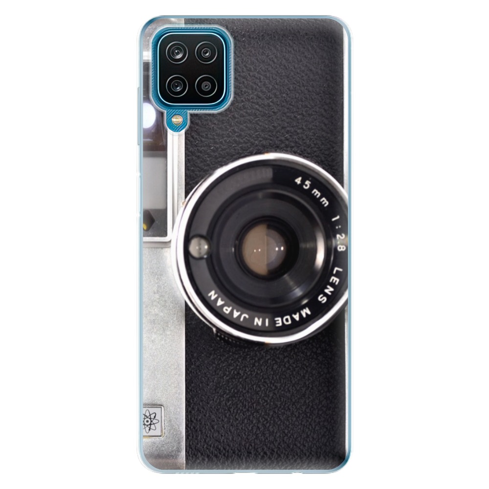 Odolné silikonové pouzdro iSaprio - Vintage Camera 01 - Samsung Galaxy A12