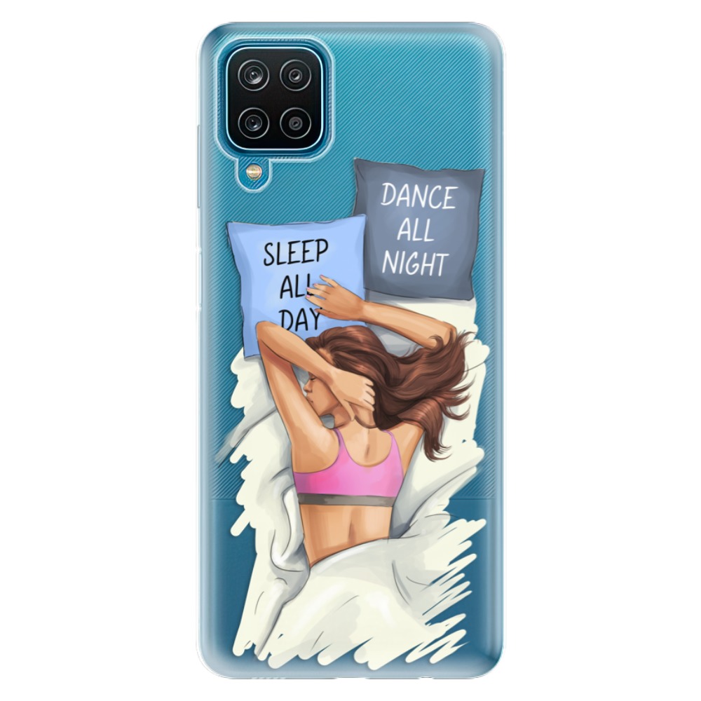 Odolné silikonové pouzdro iSaprio - Dance and Sleep - Samsung Galaxy A12