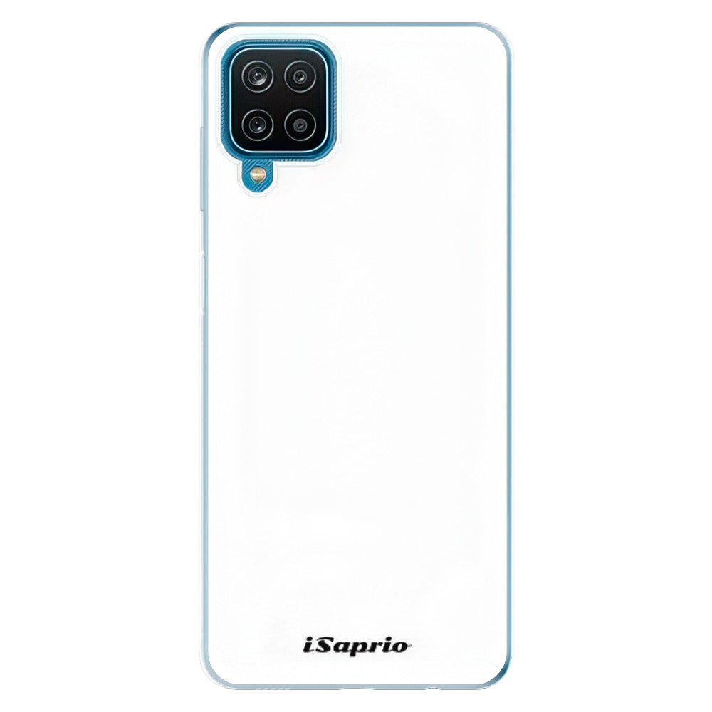 Odolné silikonové pouzdro iSaprio - 4Pure - bílé na mobil Samsung Galaxy M12 (Odolný silikonový kryt, obal, pouzdro iSaprio - 4Pure - bílé na mobilní telefon Samsung Galaxy M12)
