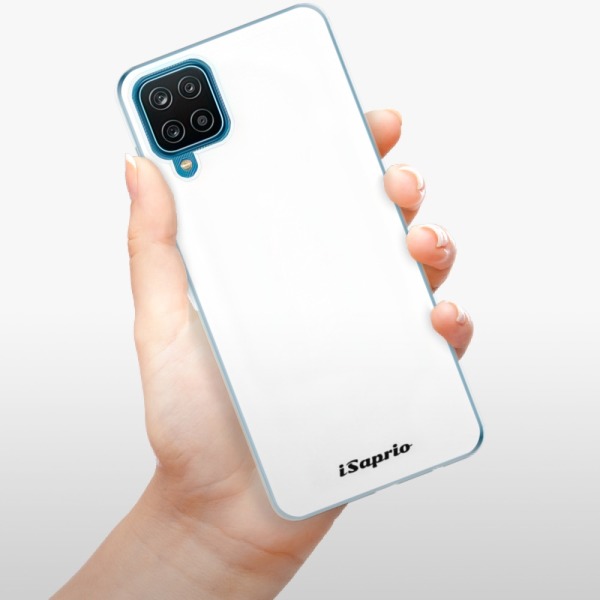 Silikonové pouzdro iSaprio - Samsung Galaxy M12 - 4Pure bílé