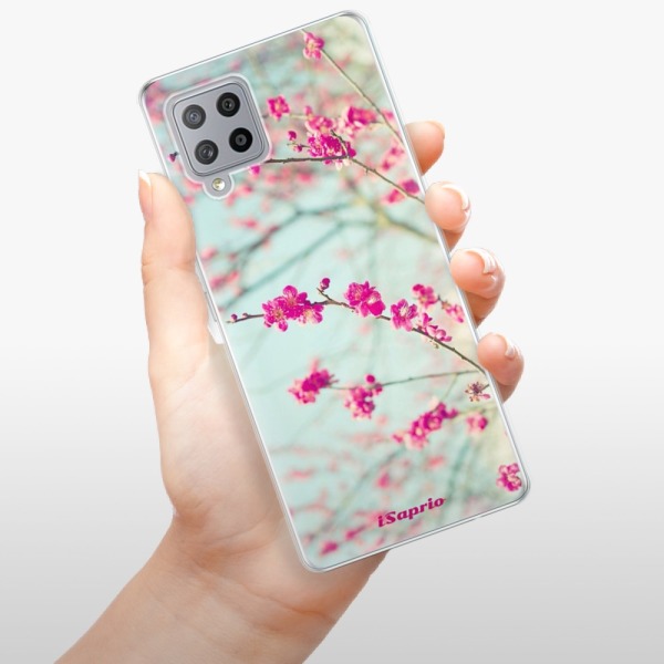 Silikonové pouzdro iSaprio - Samsung Galaxy A42 5G - Blossom 01