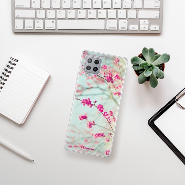 Silikonové pouzdro iSaprio - Samsung Galaxy A42 5G - Blossom 01