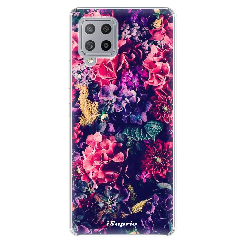 Odolné silikonové pouzdro iSaprio - Flowers 10 - Samsung Galaxy A42