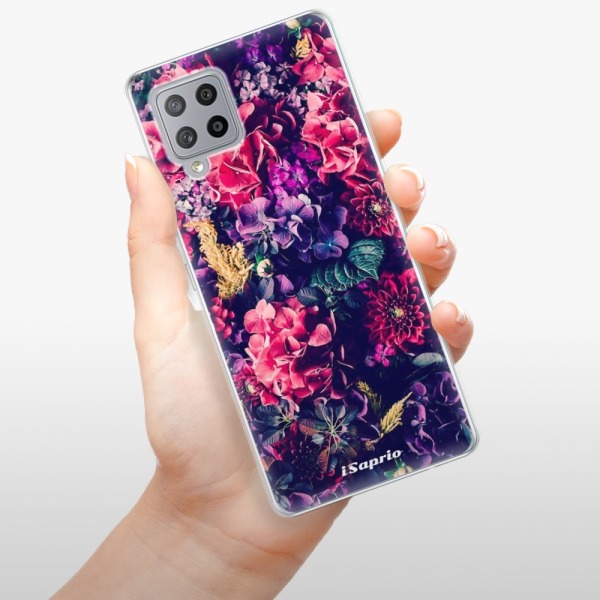 Silikonové pouzdro iSaprio - Samsung Galaxy A42 5G - Flowers 10