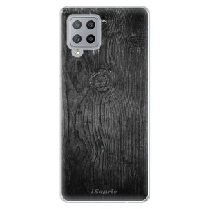 Odolné silikonové pouzdro iSaprio - Black Wood 13 na mobil Samsung Galaxy A42 5G