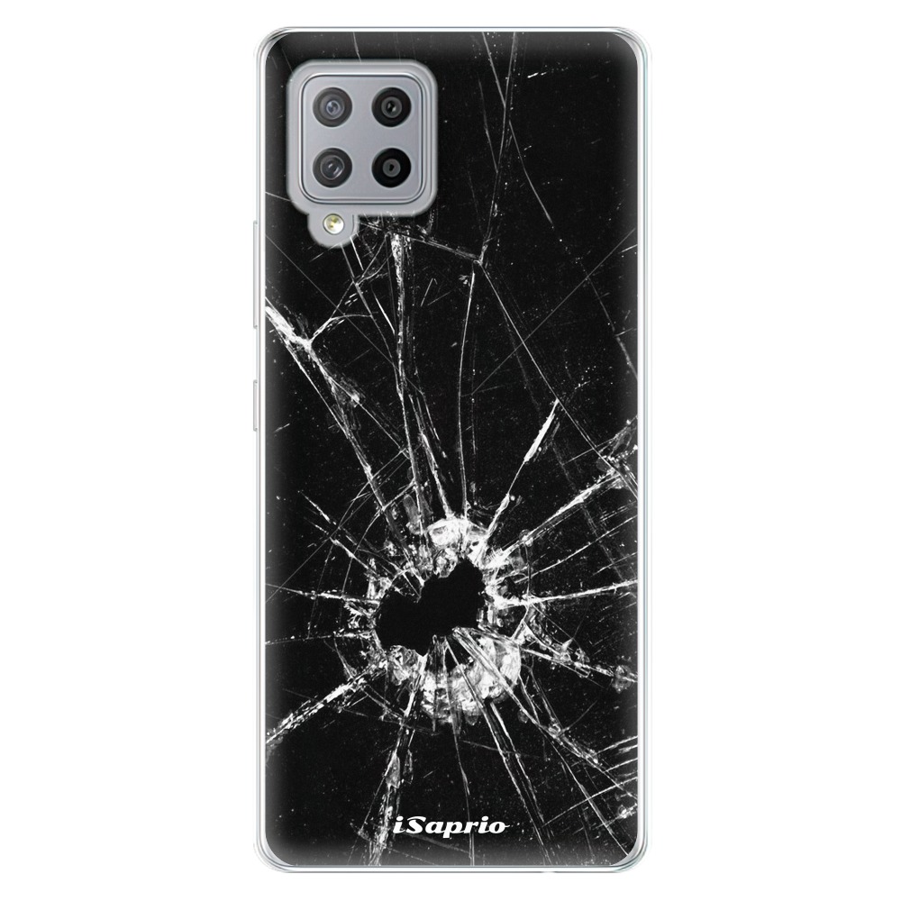 Odolné silikonové pouzdro iSaprio - Broken Glass 10 - Samsung Galaxy A42