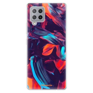 Odolné silikonové pouzdro iSaprio - Color Marble 19 na mobil Samsung Galaxy A42 5G