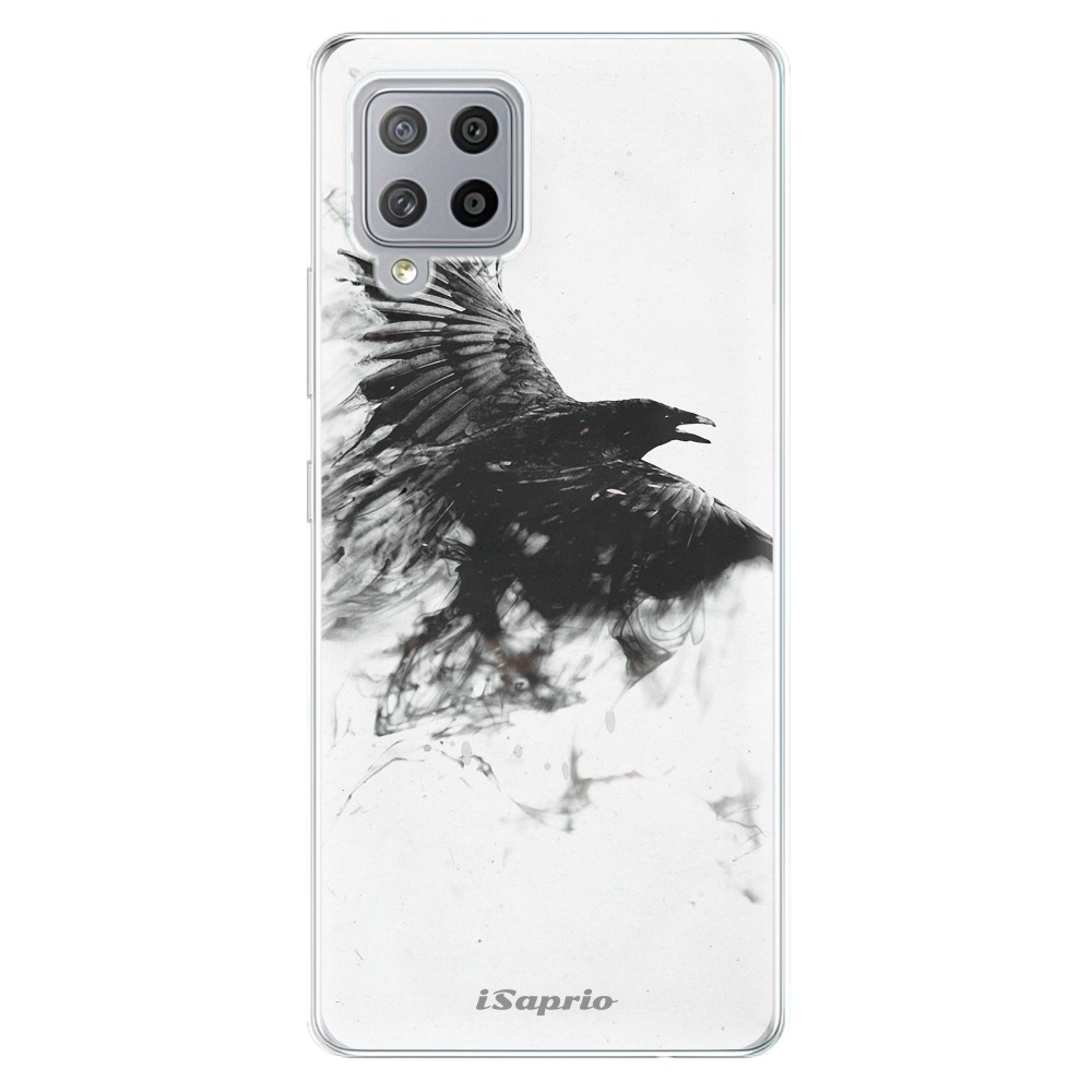 Odolné silikonové pouzdro iSaprio - Dark Bird 01 - Samsung Galaxy A42