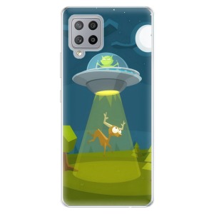 Odolné silikonové pouzdro iSaprio - Alien 01 na mobil Samsung Galaxy A42 5G