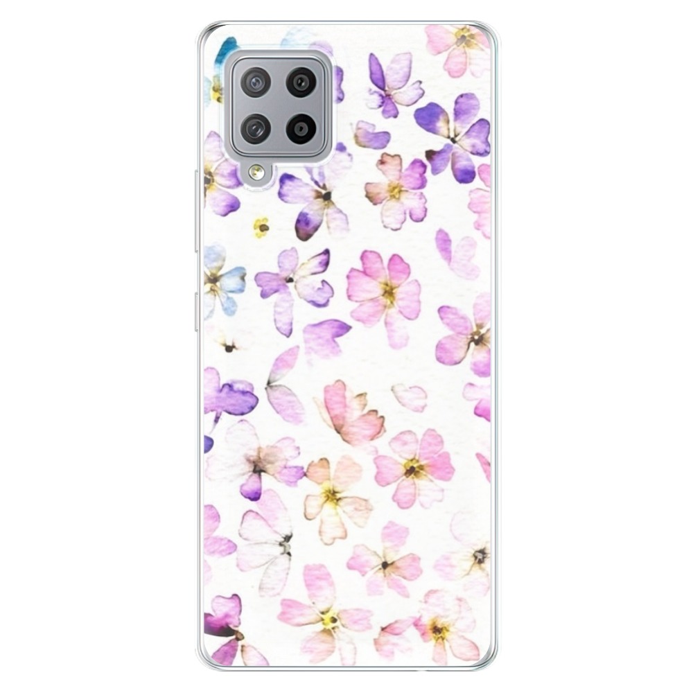 Odolné silikonové pouzdro iSaprio - Wildflowers na mobil Samsung Galaxy A42 5G (Odolný silikonový kryt, obal, pouzdro iSaprio - Wildflowers na mobilní telefon Samsung Galaxy A42 5G)